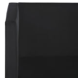 Safavieh Vidar Accent Chair Black Velvet ACH4013C