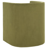 Safavieh Eydis Accent Chair Olive Green Velvet ACH4014A