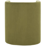 Safavieh Eydis Accent Chair Olive Green Velvet ACH4014A