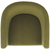 Safavieh Eydis Accent Chair Olive Green Velvet ACH4014A