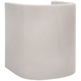 Safavieh Eydis Accent Chair Light Grey Velvet ACH4014B