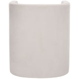 Safavieh Eydis Accent Chair Light Grey Velvet ACH4014B