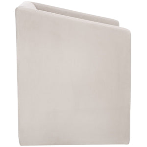 Safavieh Ylva Accent Chair Light Grey Velvet ACH4015B