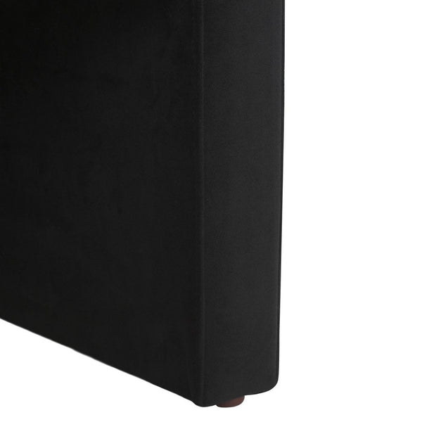 Safavieh Ylva Accent Chair Black Velvet ACH4015C