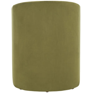 Safavieh Elysian Accent Chair Olive Green Velvet ACH4016A