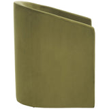 Safavieh Elysian Accent Chair Olive Green Velvet ACH4016A