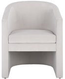 Safavieh Elysian Accent Chair Light Grey Velvet ACH4016B