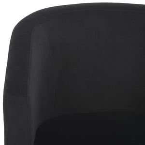 Safavieh Elysian Accent Chair Black Velvet ACH4016C