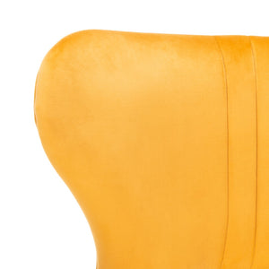 Safavieh Blair Wingback Accent Chair Marigold/Gold ACH4504B