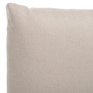 Safavieh Oslo Mid-Century Arm Chair – Elegant Light Grey Fabric & Natural Ashwood For Stylish Comfort & Versatility ACH4509C