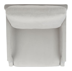 Safavieh Genoa Upholstered Arm Chair – Modern Chinoiserie Design With Luxurious Comfort For Stylish Spaces Light Grey ACH4510B