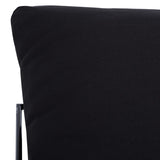 Safavieh Portland Pillow Top Accent Chair Black ACH4511B