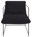 Safavieh Portland Pillow Top Accent Chair Black ACH4511B