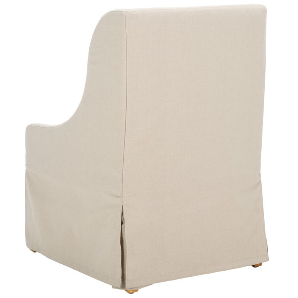Safavieh Aberdore Arm Chair Sand  Wood ACH4512A
