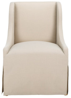 Safavieh Aberdore Arm Chair Sand  Wood ACH4512A