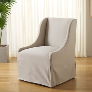 Safavieh Aberdore Arm Chair Sand  Wood ACH4512A