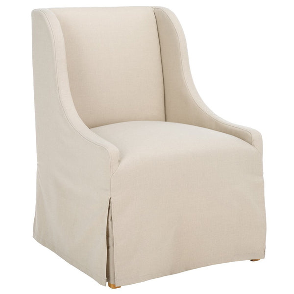 Safavieh Aberdore Arm Chair Sand  Wood ACH4512A