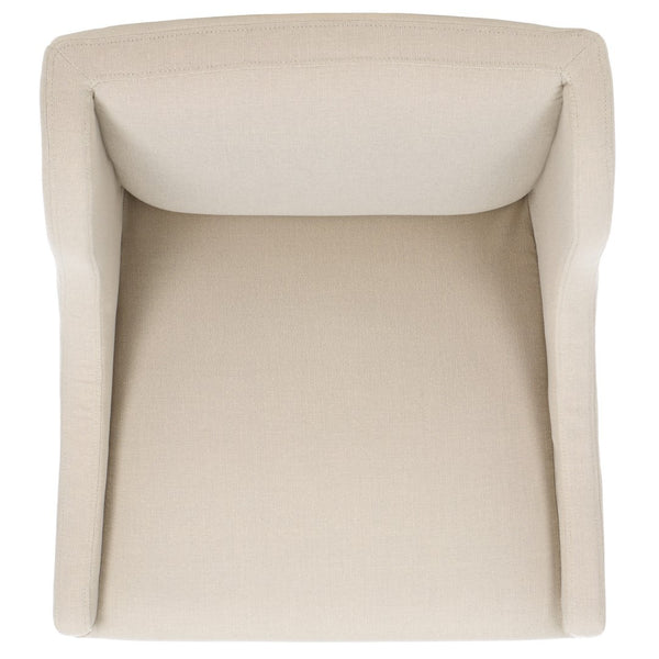 Safavieh Aberdore Arm Chair Sand  Wood ACH4512A