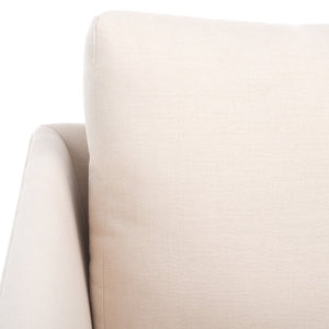 Safavieh Hampshire Accent Chair - Timeless Comfort With Classic-Contemporary Design For Any Living Space Bone Linen / White Washed ACH4514B