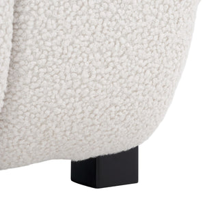 Safavieh Waylen Accent Chair - Sculptural Comfort With Curvaceous Design, Deep Seat & Cozy Boucle Fabric ACH4516A