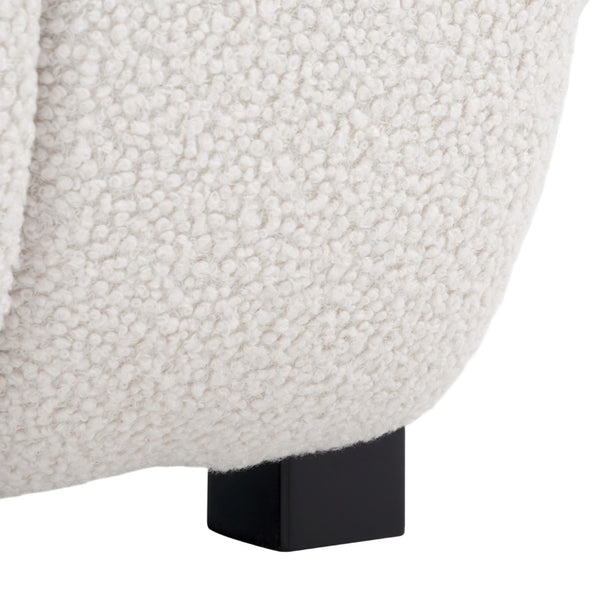 Safavieh Waylen Accent Chair - Sculptural Comfort With Curvaceous Design, Deep Seat & Cozy Boucle Fabric ACH4516A