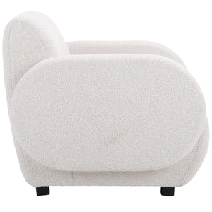 Safavieh Waylen Accent Chair - Sculptural Comfort With Curvaceous Design, Deep Seat & Cozy Boucle Fabric ACH4516A