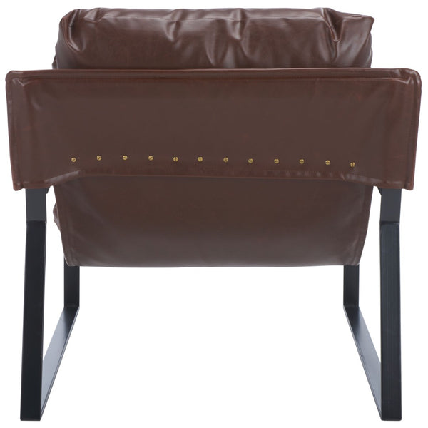 Safavieh Popham Pillow Top Accent Chair - Modern Minimalist Design With Plush Comfort For Stylish Living Spaces ACH4520A