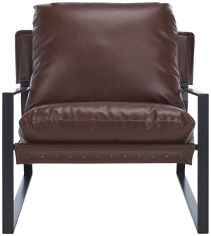 Safavieh Popham Pillow Top Accent Chair - Modern Minimalist Design With Plush Comfort For Stylish Living Spaces ACH4520A