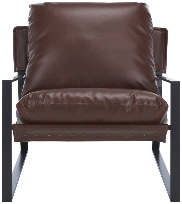 Safavieh Popham Pillow Top Accent Chair - Modern Minimalist Design With Plush Comfort For Stylish Living Spaces ACH4520A