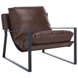 Safavieh Popham Pillow Top Accent Chair - Modern Minimalist Design With Plush Comfort For Stylish Living Spaces ACH4520A