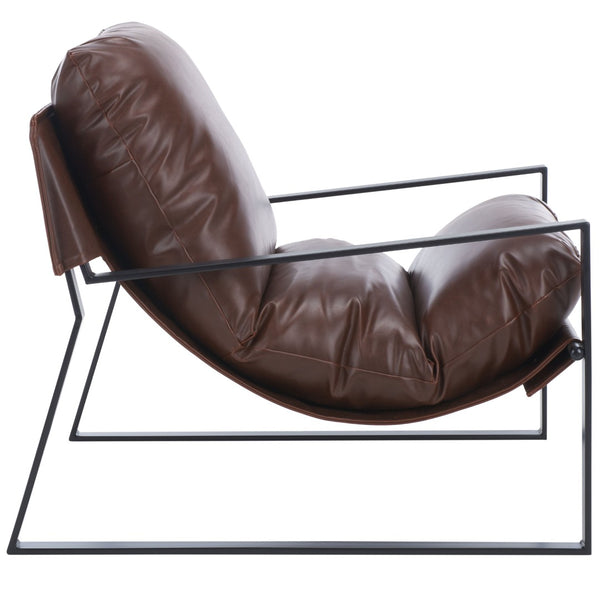 Safavieh Popham Pillow Top Accent Chair - Modern Minimalist Design With Plush Comfort For Stylish Living Spaces ACH4520A