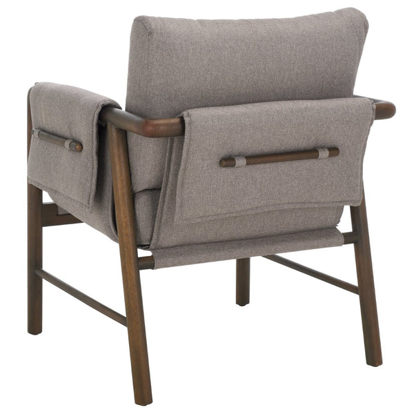 Safavieh Hezro Upholstered Accent Chair - Contemporary Comfort With Durable Design For Stylish Living Spaces ACH4526A