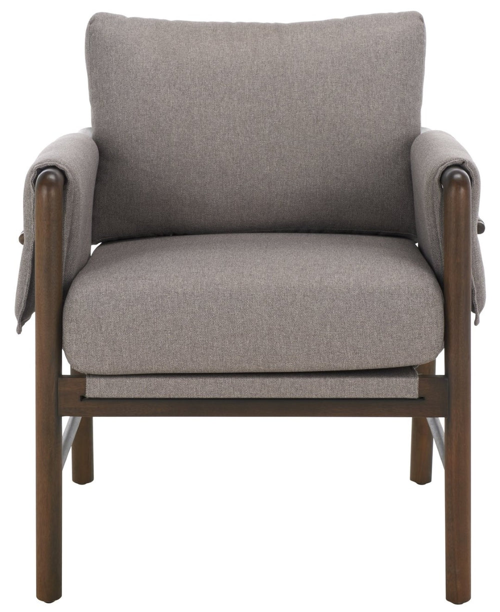 Safavieh Hezro Upholstered Accent Chair - Contemporary Comfort With Durable Design For Stylish Living Spaces ACH4526A