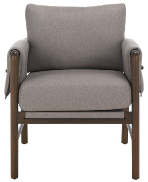 Safavieh Hezro Upholstered Accent Chair - Contemporary Comfort With Durable Design For Stylish Living Spaces ACH4526A