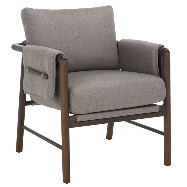 Safavieh Hezro Upholstered Accent Chair - Contemporary Comfort With Durable Design For Stylish Living Spaces ACH4526A