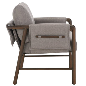 Safavieh Hezro Upholstered Accent Chair - Contemporary Comfort With Durable Design For Stylish Living Spaces ACH4526A