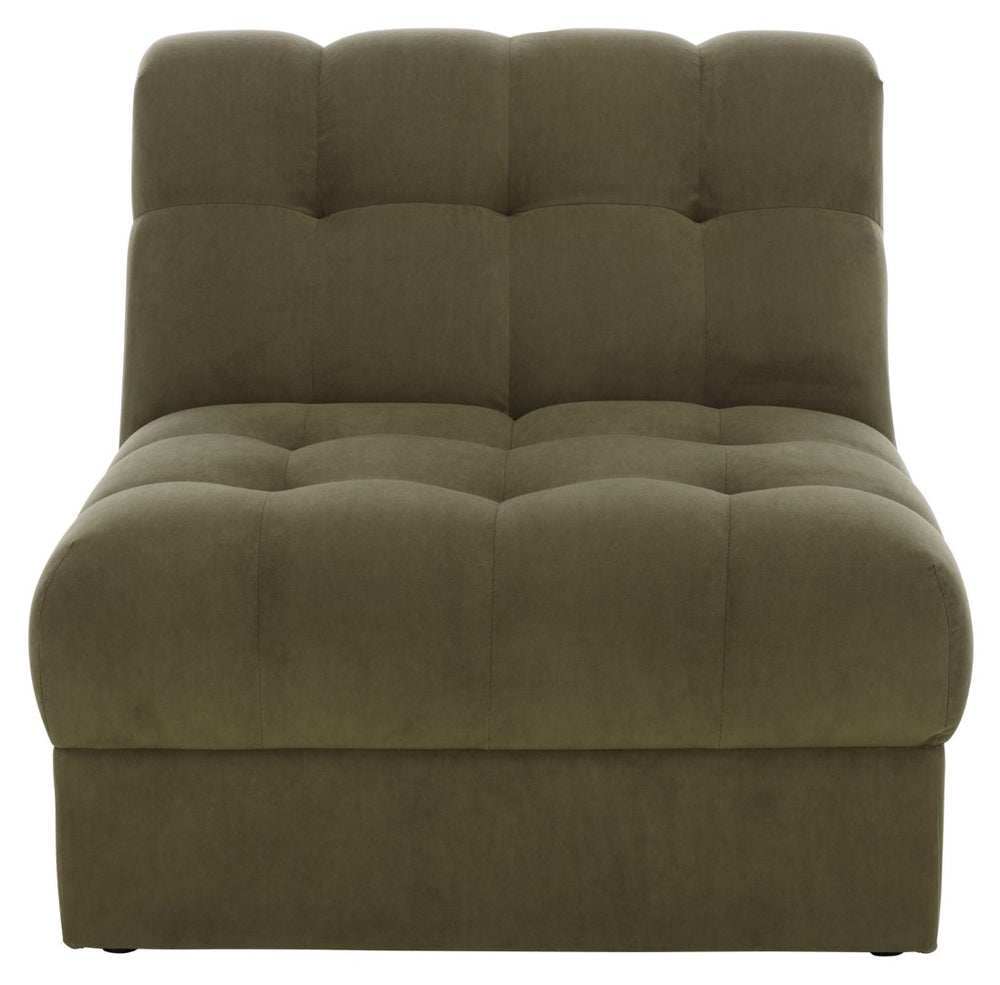 Safavieh Thane Velvet Accent Chair In Sage - Stylish, Durable Comfort For Modern & Classic Interiors ACH4527A