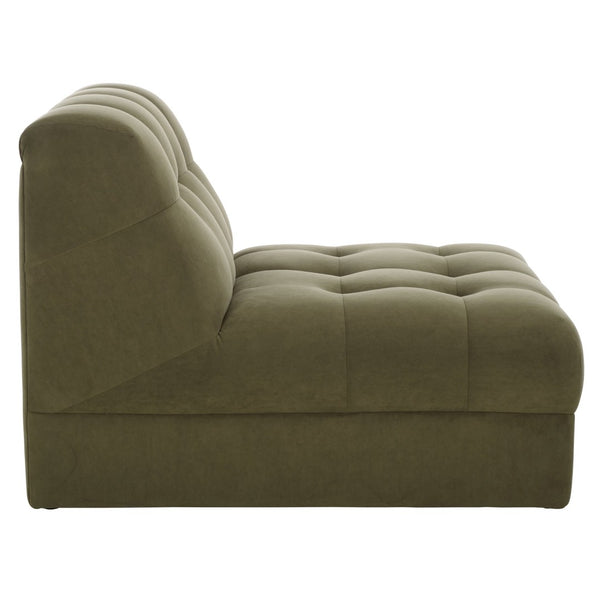Safavieh Thane Velvet Accent Chair In Sage - Stylish, Durable Comfort For Modern & Classic Interiors ACH4527A