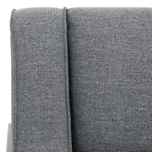 Safavieh Somerled Accent Chair - Contemporary Grey/Black Upholstered Seat For Style, Comfort & Versatility ACH4528A