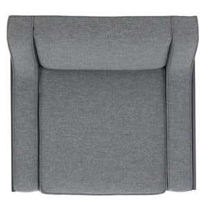 Safavieh Somerled Accent Chair - Contemporary Grey/Black Upholstered Seat For Style, Comfort & Versatility ACH4528A