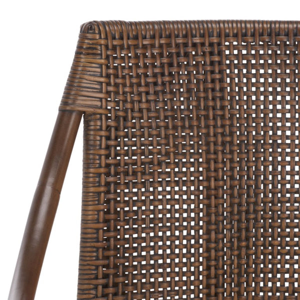 Safavieh Norita Two Tone Upholstered Accent Armchair with Black Legs for Modern Living Spaces ACH4901A