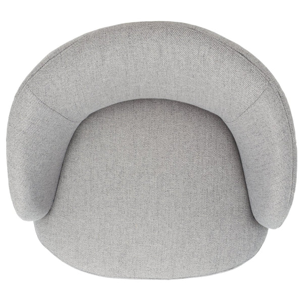 Safavieh Emmi Elegant Upholstered Accent Chair In Plush Grey Velvet With Modern Black Metal Legs For Glam Spaces ACH5102A