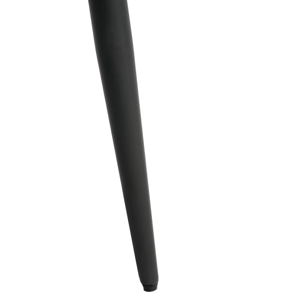 Safavieh Auggie Arm Chair – Mid-Century Modern & Art Deco Fusion With Tufted Detail And Black Metal Legs ACH5104B