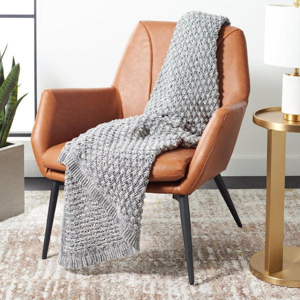 Safavieh Auggie Arm Chair – Mid-Century Modern & Art Deco Fusion With Tufted Detail And Black Metal Legs ACH5104B