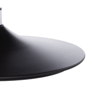 Safavieh Ezro Upholstered Accent Chair - Chic Modern Barrel Design With Swivel Base For Stylish Comfort Light Grey / Black ACH5105B