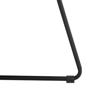 Safavieh Coleman Mid-Century Armchair - Plush Light Grey Velvet With Tufted Back & Sleek Black Hairpin Legs ACH5106A