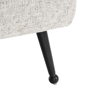 Safavieh Lohan Arm Chair – Modern Minimalist Design With Plush Grey Cushions For Luxurious Comfort & Style ACH5201A