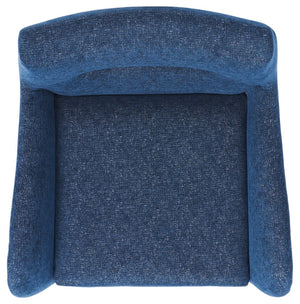 Safavieh Tilbrook Armchair - Luxurious Mid-Century Modern Design With Plush Comfort And Elegant Accents Navy / Gold ACH5203A