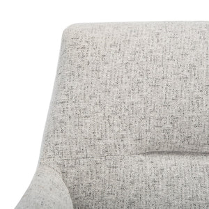 Safavieh Tilbrook Armchair - Luxurious Mid-Century Modern Design With Plush Comfort And Elegant Accents Light Grey / Black ACH5203B
