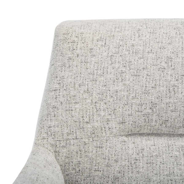 Safavieh Tilbrook Armchair - Luxurious Mid-Century Modern Design With Plush Comfort And Elegant Accents Light Grey / Black ACH5203B